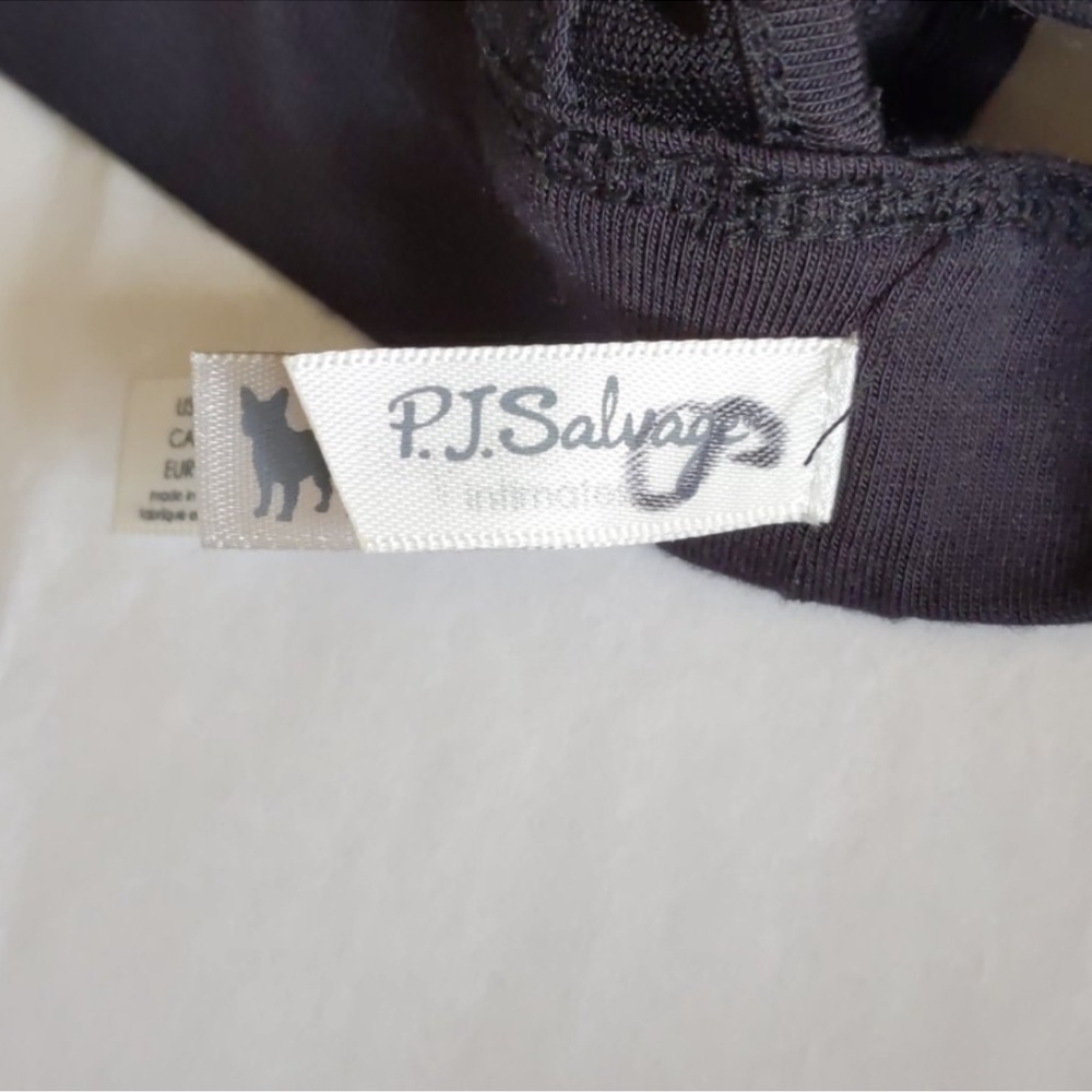 🆕 NWOT P.J. Salvage racerback blk bra sz S - Picture 3 of 4
